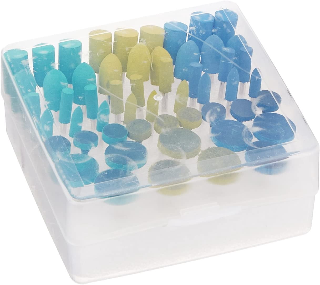 SE Rubber Polishing Abrasive Rotary Burr Set (54 PC.) - RA8121