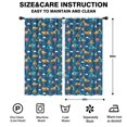 thumbnail image 2 of Blackout Kids Curtains,Excavator and Tree Blue Pattern Children's Insulated Curtains Set Of 2,Bedroom Essentials,Toddler Room Decor 42"x84", 2 of 5