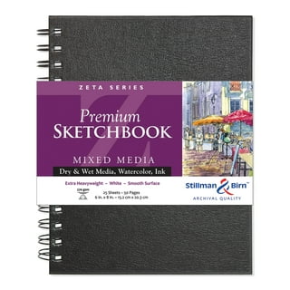 Daler-Rowney Simply Hard Cover Pocket Sketch Book, 3.5 x 5.5, 65 lb, 72  Sheet 