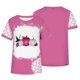 thumbnail image 4 of Fiudx Ofertas Flash Artículos En Oferta Moda Mujer Casual Cuello Redondo Impresión Blusa Manga Corta Camiseta Verano Tops, 4 of 4