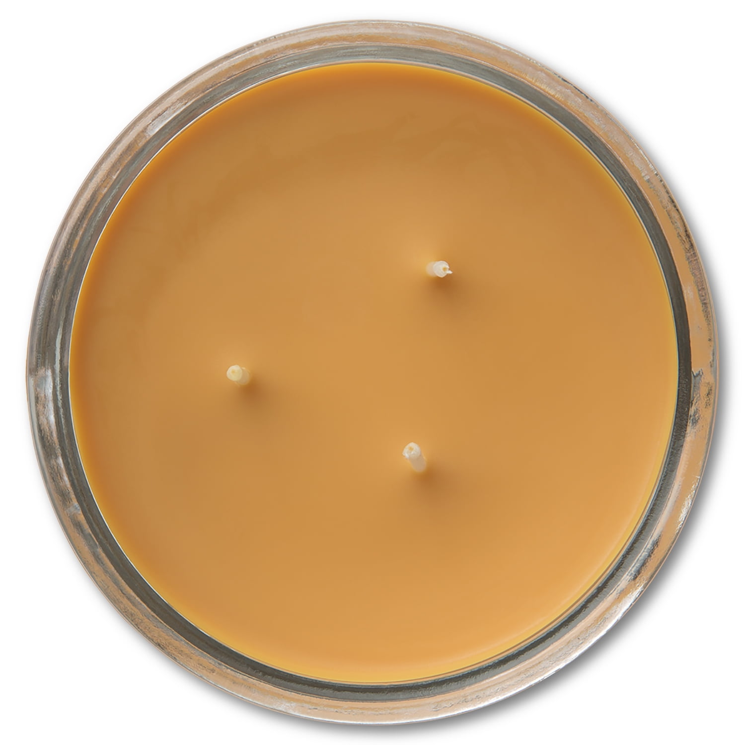 (2 pack) Mainstays 3-Wick Scented Glass Jar Candle, Mulled Cider, 11.5oz.
