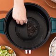 thumbnail image 5 of Xirurus Micro Pressure Cooker 600W Multifunctional 3L / 101 oz Large Capacity Anti-Stick Electric Pot with Standing Lid 11.4 inches / 29 cm, 5 of 9