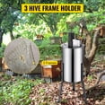 thumbnail image 5 of VEVOR Electric Honey Extractor, 140w 3 Frames Beekeeping Equipment Stainless Steel Honey Extractor Equipment with Height Adjustable Stand and Perspex Lid, Silver, 5 of 10