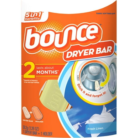 Bounce Dryer Bar Fresh Linen Fabric Softener