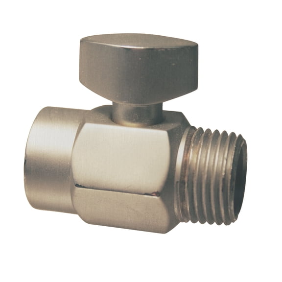 Westbrass D309-07 1/2" Shower Arm Volume Flow Control Trickle Valve, Satin Nickel