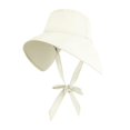 thumbnail image 2 of hengtong Sun Protection Hat Adjustable Stylish Fisherman Hat for Summer Hiking Travel White, 2 of 9