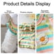 thumbnail image 3 of Vestido de rayas arcoíris para perros, vestido de verano para perros, vestidos para gatos, trajes de algodón suave y transpirable para perros y ropa para perros, niñas, cachorros, vestidos ligeros, 3 of 8