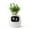 White, variant on PLANTSIO Smart pet Planter Robot Guidance on Plant Care with Emojis, Adorable Plant Companion with Rich Gesture Interaction, Neat Desk Setup Gift (Green)