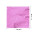 thumbnail image 2 of Gold Leaf Foil Sheet, Pink Leaf Papers, 3.3 x 3.1inch for Art Decoration, Sculptures, Painting, Pack of 100, 2 of 5