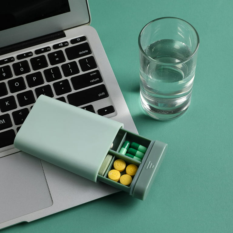 Ludlz Portable Mini Outdoor Travel Pill Case - Portable Small