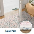 thumbnail image 5 of Washable Rug, Area Rug 9x12 ft Boho Floral Soft - Non Slip Low Pile Carpet for Living Room Bedroom Dining Nursery Hallway, 5 of 7