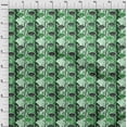 thumbnail image 4 of oneOone Rayon Green Fabric Asian Japanese Flower Craft Projects Decor Fabric Printed By The Yard 56 Inch Wide, 4 of 4