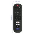 thumbnail image 6 of Vinabty Replacement Remote Control fit for TCL Roku TV 65LF5700 49S305 32S4610R 40FS4610R 49S325 32S3850B 32S3700 28S305 43S525 55R615 65S405 43S405 32S3850P 40S3800 55S423 75S455 55S401 50S455, 6 of 6