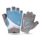thumbnail image 3 of Guantes de gimnasio profesionales para mujer, guantes para levantamiento de pesas, Crossfit, entrenamiento, Fitness, transpirables, Protector de mano para culturismo y medio dedo, 3 of 5