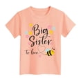 thumbnail image 4 of Hessimy Girls Shirts - Cotton Blend Short Sleeve Tops - Crewneck Cute Graphic Girls Tee Shirt Pack(Orange,9-10 Years), 4 of 4