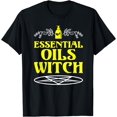 thumbnail image 1 of Funny Halloween Tshirt - Essential Oils Witch - Aromatherapy - White - 3XL, 1 of 2