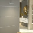 thumbnail image 5 of Logmey 12"Rainfall Shower Head Square Chrome Shower Stainless Steel for Bathroom, 5 of 6