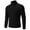 Black, variant on HAiming Mens Ribbed Slim Knitted Sweater Solid Color Long Sleeve Turtleneck Plus Size Casual Pullover Tops Blouse