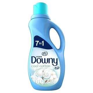 Downy Rinse & Refresh Liquid Laundry Odor Remover and Fabric Softener, Cool  Cotton, 25.50 fl oz 