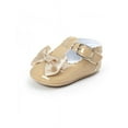 thumbnail image 3 of Infant Toddler Baby Soft Sole Bowknot Anti-slip Prewalker Shoes, 3 of 5