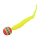 thumbnail image 1 of Estrella de bola colorida, bola vacía con cola, suministros para mascotas Caterpillar, bola para moler y rodar gatos, 1 of 2