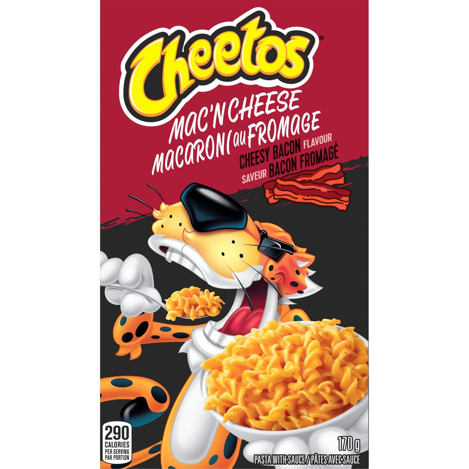 Cheetos Mac 'N Cheese Cheesy Bacon Flavour Pasta with Sauce