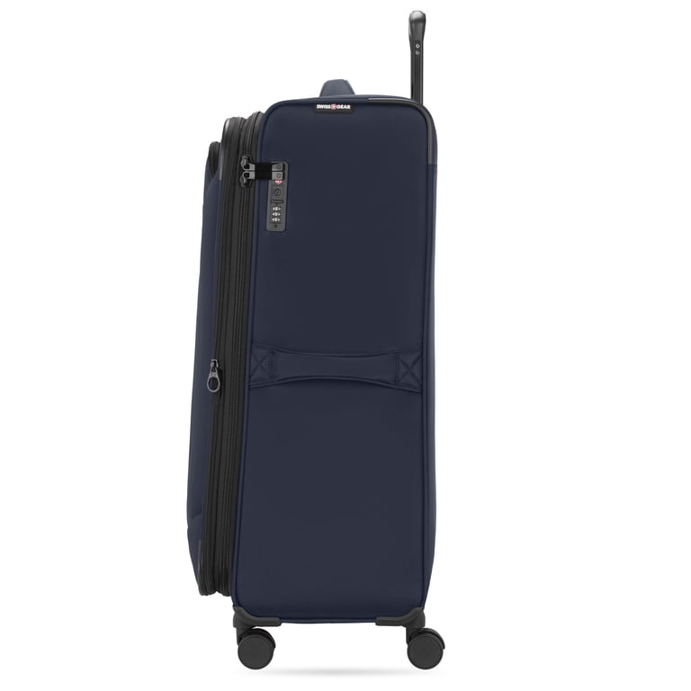 SWISSGEAR Stride 3-Piece Expandable Spinner Luggage Set, Peacoat