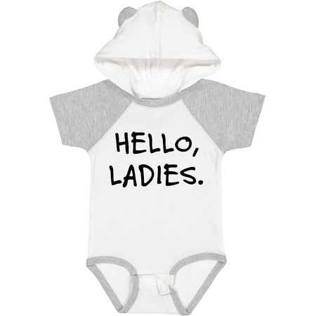

Inktastic Hello Ladies Gift Baby Boy Bodysuit