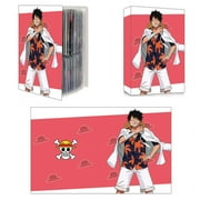 240pcs Card Album Book Naruto Dragon Ball Goku Vegeta ONE PIECE Luffy Zoro Map Letter Holder Binder Card Notebook Collection Toy