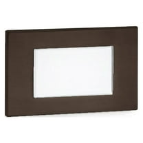 WAC Lighting Landscape Diffused LED 3000K Aluminum Step and Wall Light in Bronze