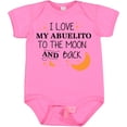 thumbnail image 3 of Inktastic I Love My Abuelito to the Moon and Back Boys or Girls Baby Bodysuit, 3 of 5
