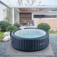 thumbnail image 6 of RELXTIME 1/5" Thickness Hot Tub Mat, Inflatable Hot Tub Thickened Pad Outdoor Indoor, Anti-Slip Reusable Extra Large Ground Mat, 77.2" x 77.2", 6 of 6