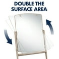thumbnail image 3 of Quartet Reversible Total Erase Mobile Easel, Whiteboard, 31" x 41", Neutral Frame, 3 of 8
