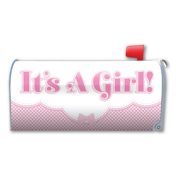 Magnet America It's a Girl! Magnetic Mailbox Cover
