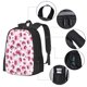 thumbnail image 2 of Fotbe Lilies Flowers Mochila para Hombre y Mujer - Tela Oxford 600D Resistente - Mochila Impermeable de Gran Capacidad para Escuela, Viajes y Senderismo, 2 of 6