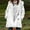 White#3, variant on Fesfesfes Women's Fall Winter Coat Notched Collar Long Sleeve with Buttons Closure Large Patch Pockets Insulated Fabric for Cold Weather(White#3,XL)