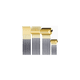 thumbnail image 1 of Juego De 24 Piezas De Cuchillo, Tenedor Y Cuchara Black/gold, 1 of 4