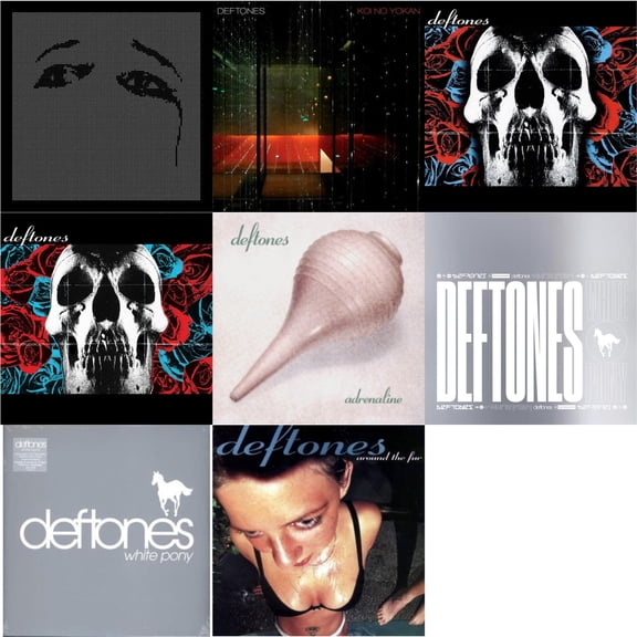 Ohms & Koi No Yokan & Deftones & Deftones (X) (20Th Anniversary/Ruby Red LP Vinyl) & Adrenaline & White Pony (X) (20Th Anniversary Deluxe Edition/Super Deluxe) & White Pony & Around The Fur (180G)