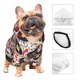 thumbnail image 3 of Fotbe Guitar Skull rock Sudadera con Estampado para Perros Pequeños – Suéter con Capucha para Mascotas, Tela Suave de Forro Polar con Bolsillo-Small, 3 of 7