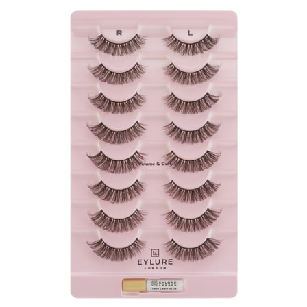 Eylure Volume & Curl No.605 Eyelash Multipack