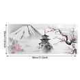 thumbnail image 3 of Large Pad Desk Mat With Leaf Print For Home Gaming And Study 300x800mm Rubber Keyboard Pad Home & Pad Nice Edge Thick Desk Mat Laptop Slip, 3 of 6