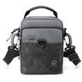 thumbnail image 2 of Bolsa De Pecho Riñoneras informales para hombre, nailon ajustable, accesorios para deportes al aire libre (gris) Tmvgtek Para Estrenar, 2 of 6
