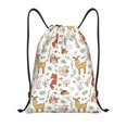 thumbnail image 1 of Bingfone Cute Little Animals Drawstrings Backpacks Bags for Men Women Gym Drawstrings Bag-Medium, 1 of 6