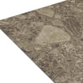 thumbnail image 3 of PowerSellerUSA Brown Marble Brown Vinyl Floor Tiles Self Stick Peel Flooring 12" x 12", 4-Pack (80 Pieces), 3 of 5