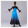 thumbnail image 5 of Waltz Dancing Dress Clothes Big Swing Modern Costumes Competition Women Ballroom Dress Stage Wear, 5 of 6