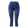 thumbnail image 2 of BJUTIR Womens Yoga Pants Running Fitness Stretch Slim High Leggings Floral Waist Casual Pants Print Yoga Tights Yoga Pants, 2 of 7