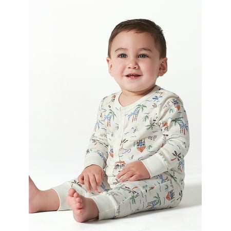 

Modern Moments by Gerber Baby Boy or Girl Unisex Long Sleeve Coverall (Newborn - 12 Months)
