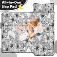 thumbnail image 4 of Pioneer Flower Floral Print Pattern Toddler Nap Mats for Kids Preschool,Sleeping Mat Bag or Kids,Toddler Sleeping Bag,Toddler Nap Mat or Daycare, 4 of 6