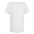 thumbnail image 5 of Camiseta básica para mujer: camiseta de manga corta suave y cómoda, prenda transpirable para el día a día., 5 of 5