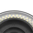 thumbnail image 2 of Lampe annulaire industrielle réglable à 144 LED pour microscope avec coque noire, 2 of 4